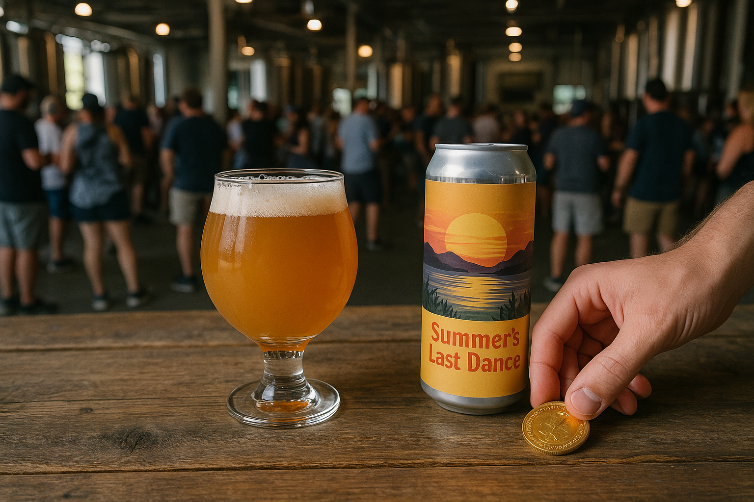 93 Octane Brewery Hides Golden Coin in Summer's Last Dance Beer