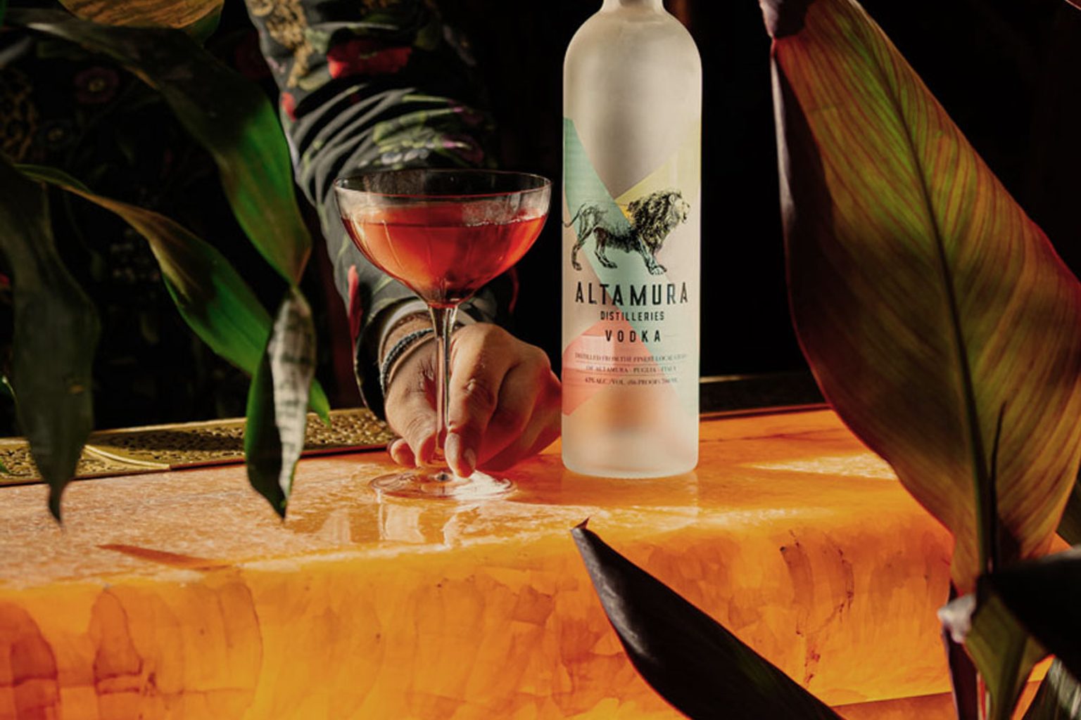 Italian Durum Wheat Vodka Gains Luxury Hotel and Bartender Backing