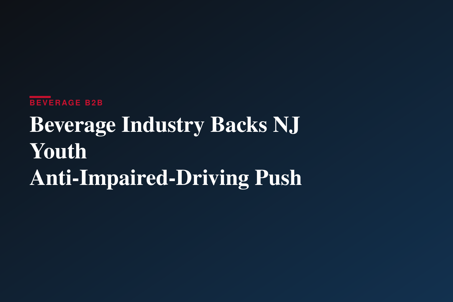 New Jersey Students Use Music to Deliver Impaired Driving Prevention Message Through Your Song! Your Voice! Contest