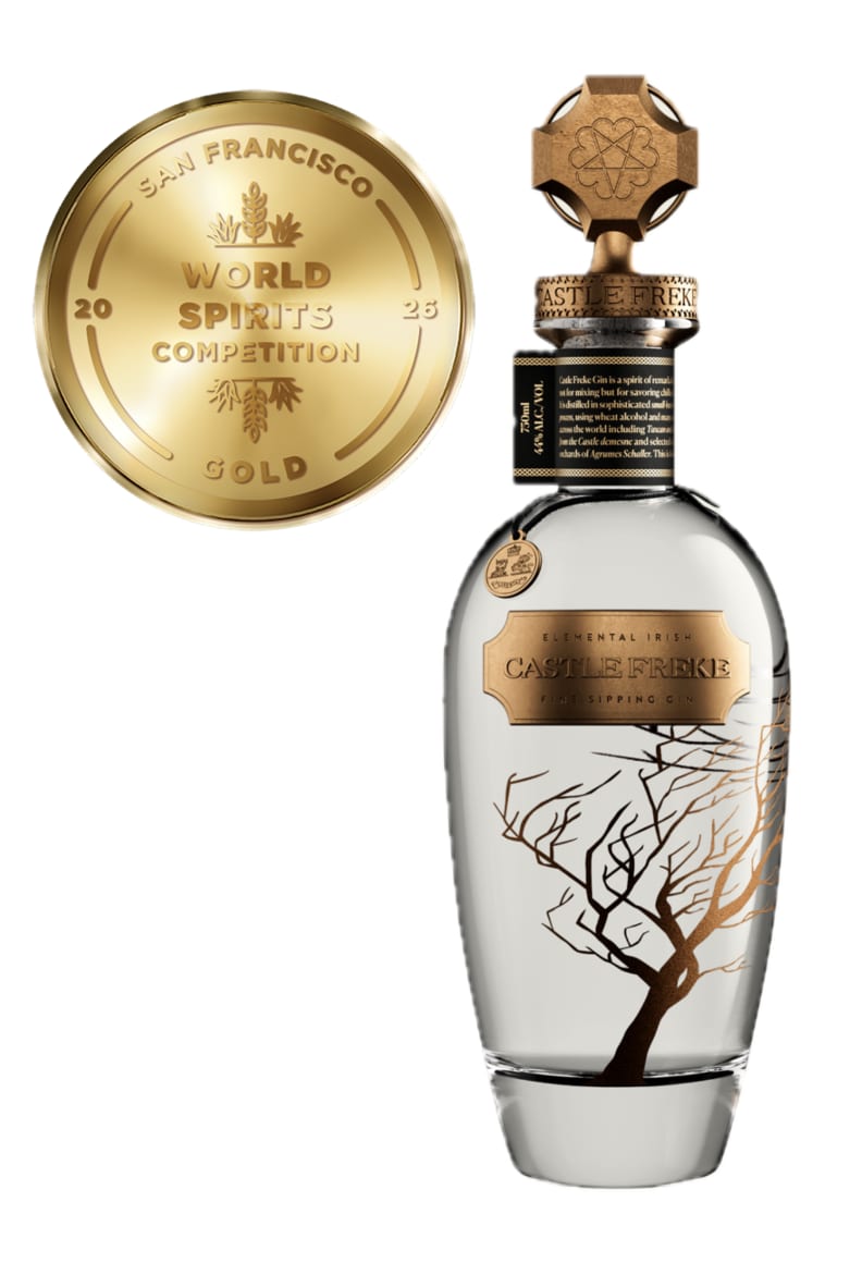 Castle Freke Gin Wins Gold at San Francisco World Spirits Competition