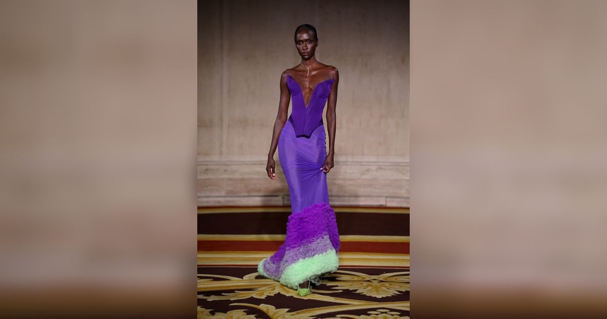 Christian Siriano Debuts Alani Nu Witch's Brew Couture at NYFW