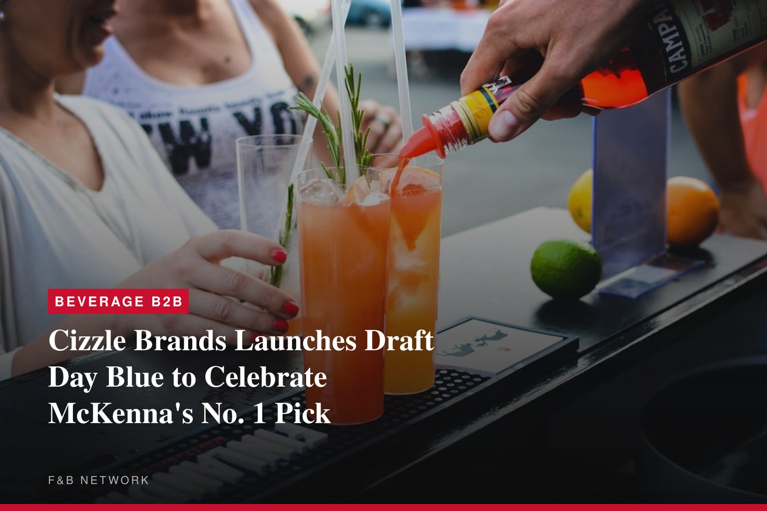 Cizzle Brands Launches Draft Day Blue to Celebrate McKenna's No. 1 Pick