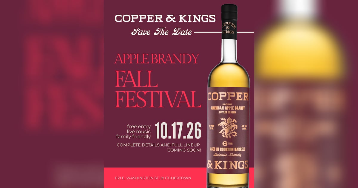 Copper & Kings Hosts Free Apple Brandy Fall Festival in Louisville