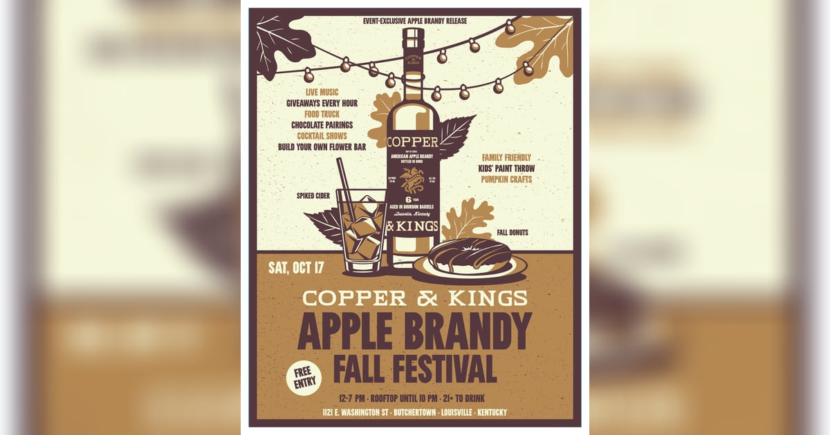 Copper & Kings Hosts Apple Brandy Fall Festival in Louisville