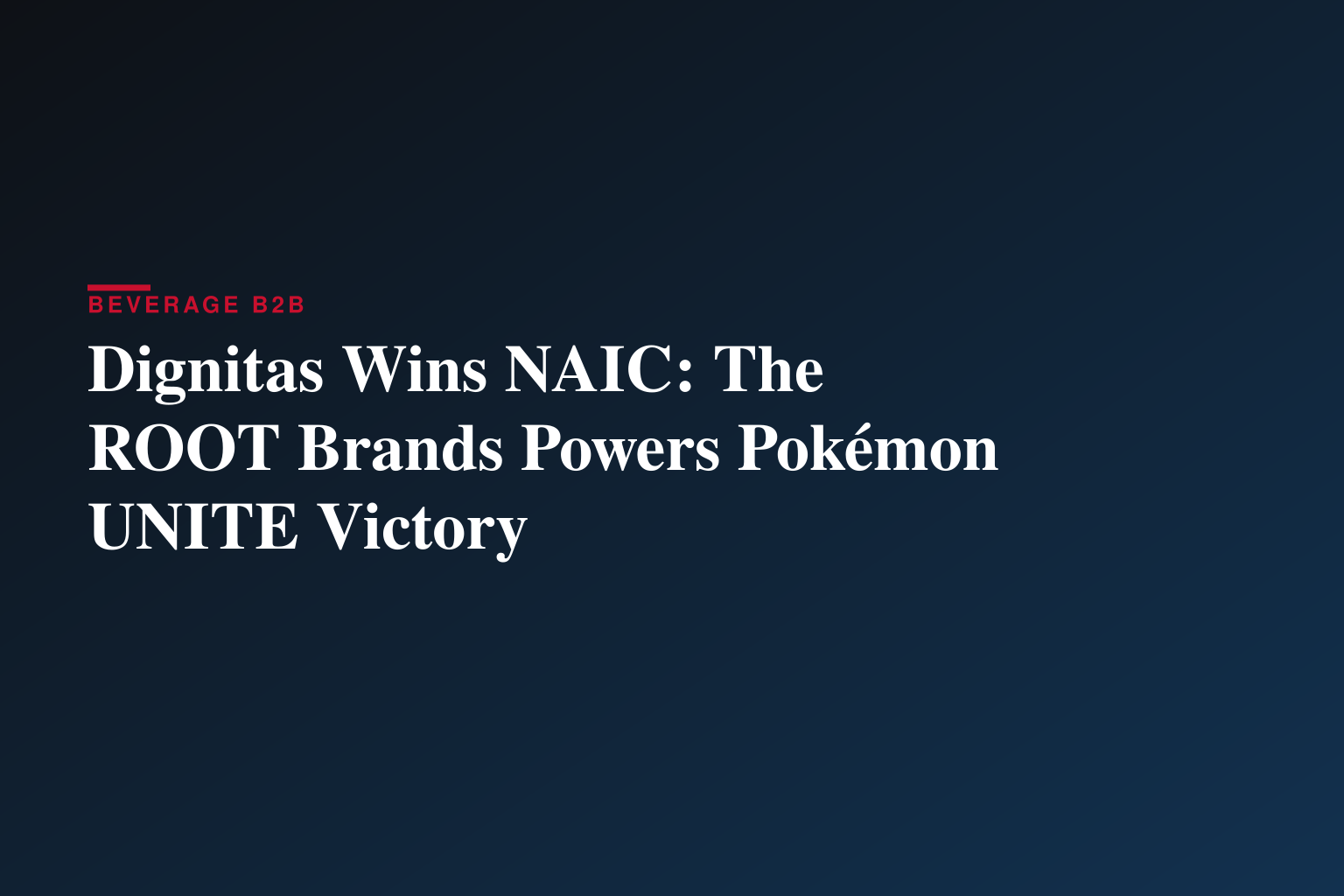 Dignitas Wins NAIC: The ROOT Brands Powers Pokémon UNITE Victory