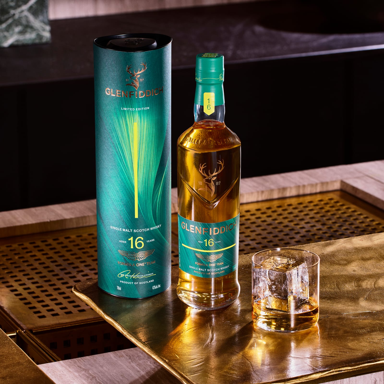Glenfiddich Launches Second Limited-Edition Whisky With Aston Martin F1