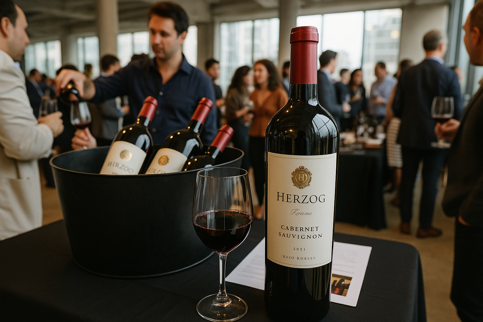 Herzog Wine Cellars Scores 9.1/10 at NYC Tech Week Tasting