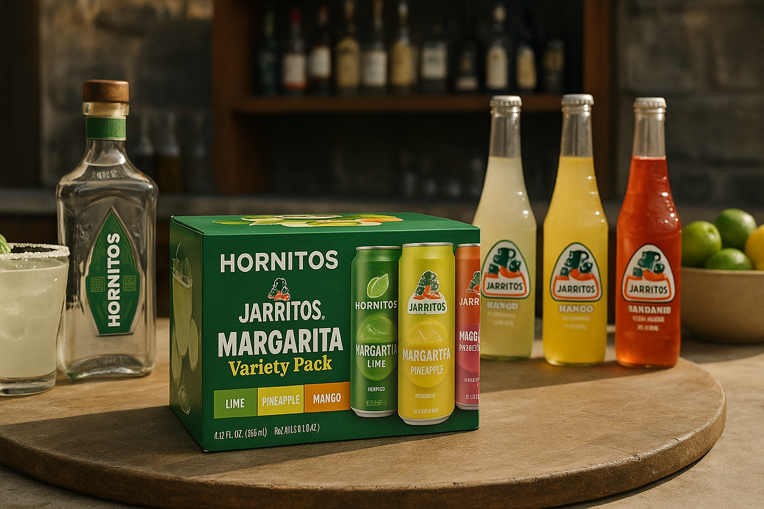 Hornitos, Jarritos Launch Co-Branded Margarita Variety Pack