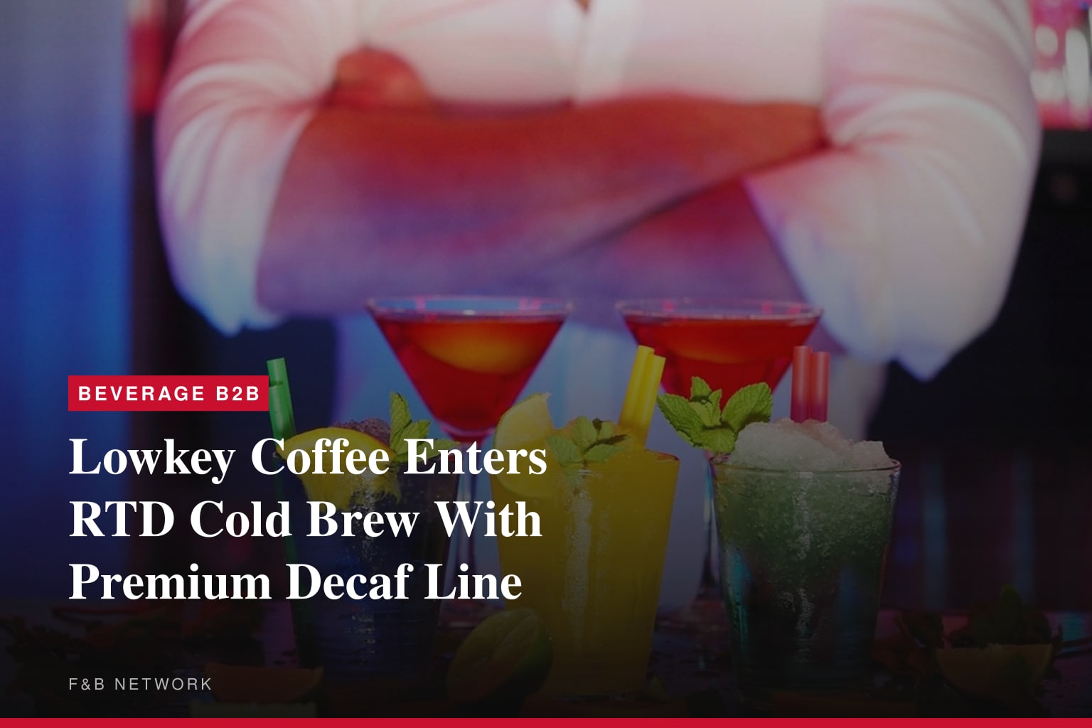 Lowkey Coffee Launches Premium Ready-To-Drink Decaf Cold Brew