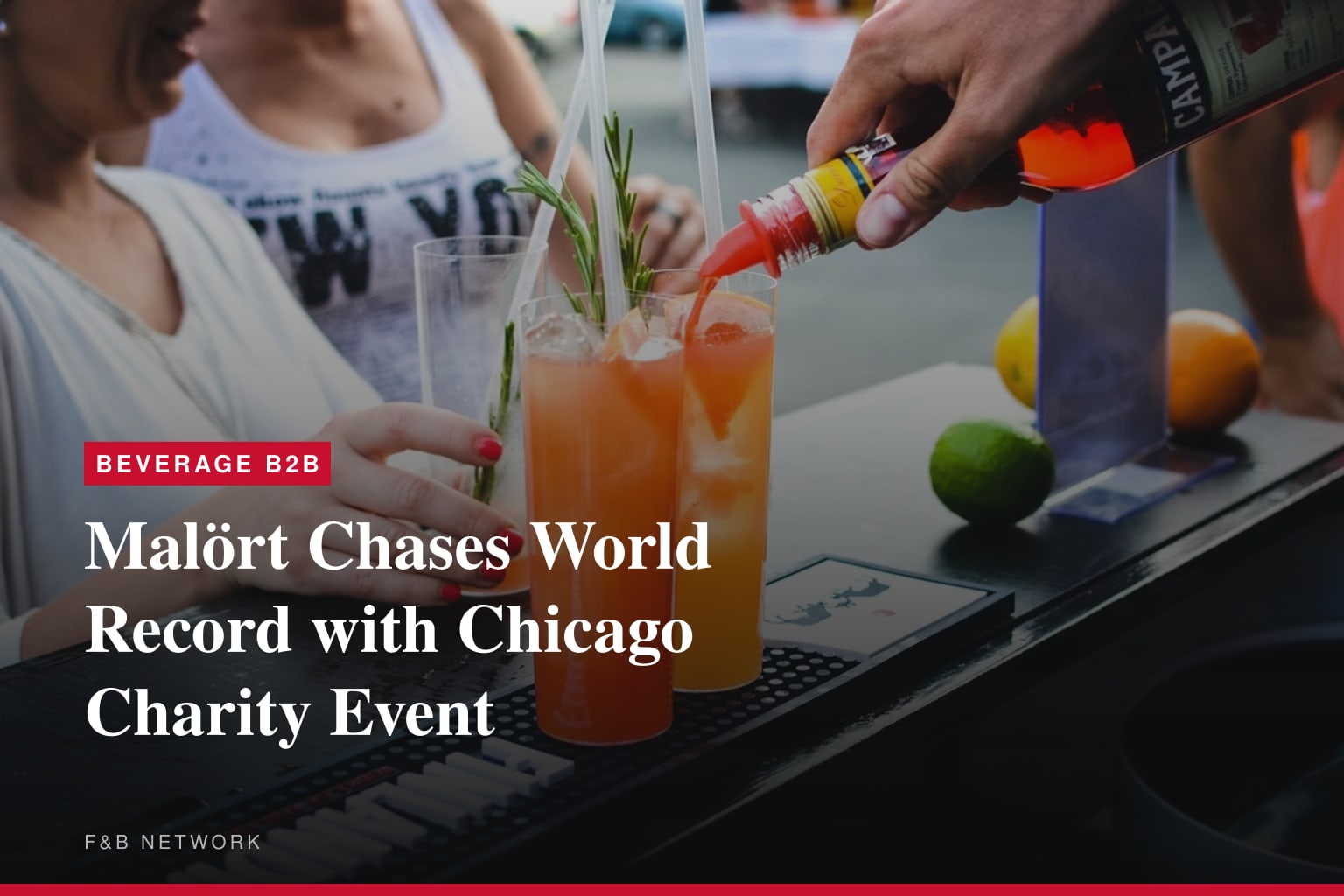 Malört Chases World Record with Chicago Charity Event