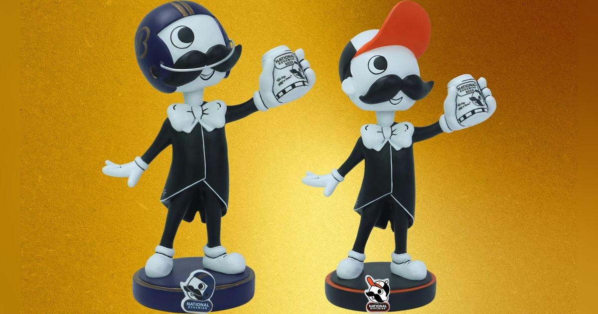 National Bohemian Debuts Mr. Boh Sports Bobbleheads