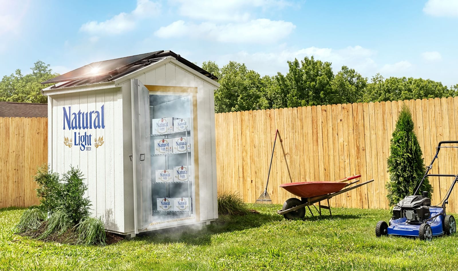 Natural Light Launches Solar-Powered CoolShed Beer Cooler