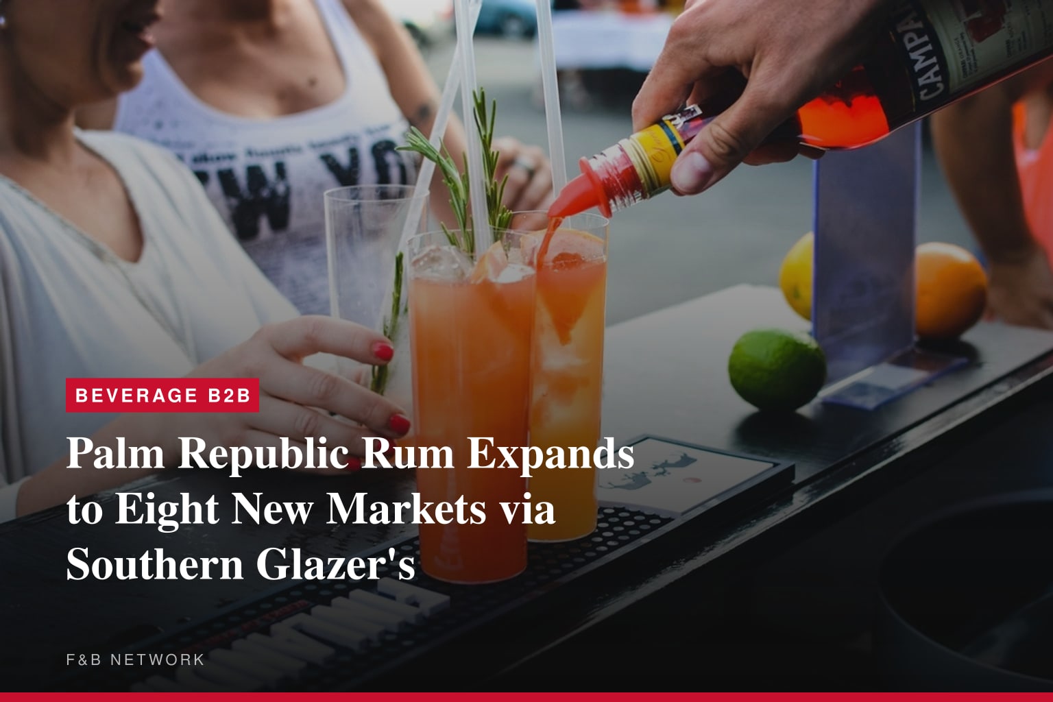 Palm Republic Rum Expands to Eight New Markets via Southern Glazer's