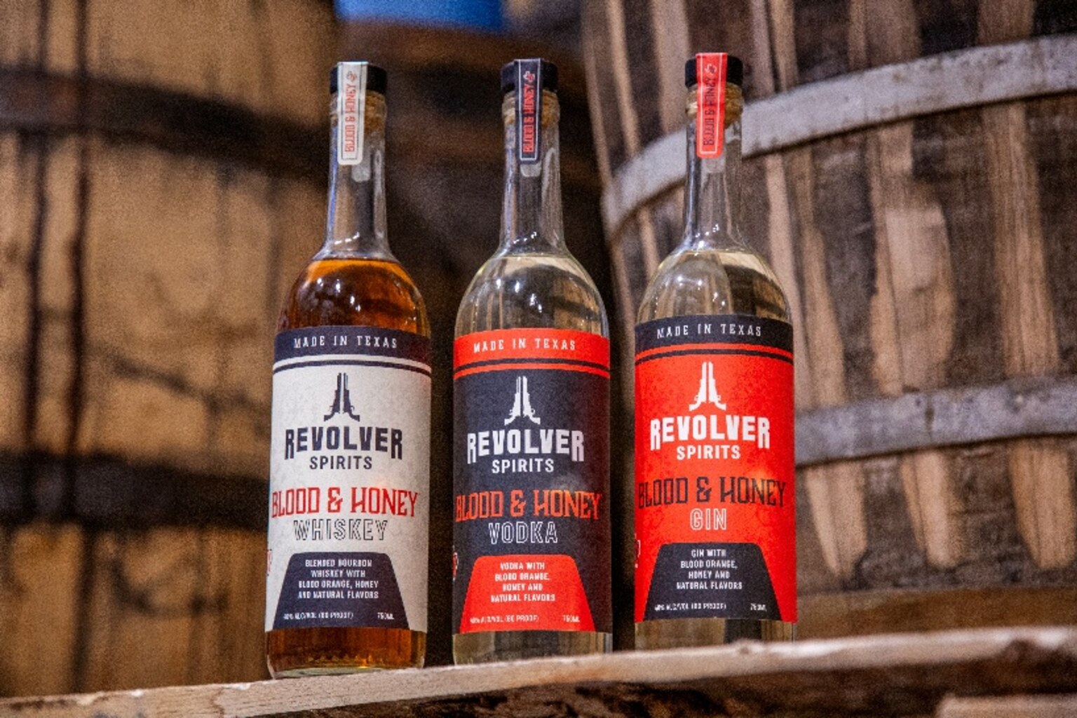 Revolver Brewing Launches Blood & Honey Spirit Lineup