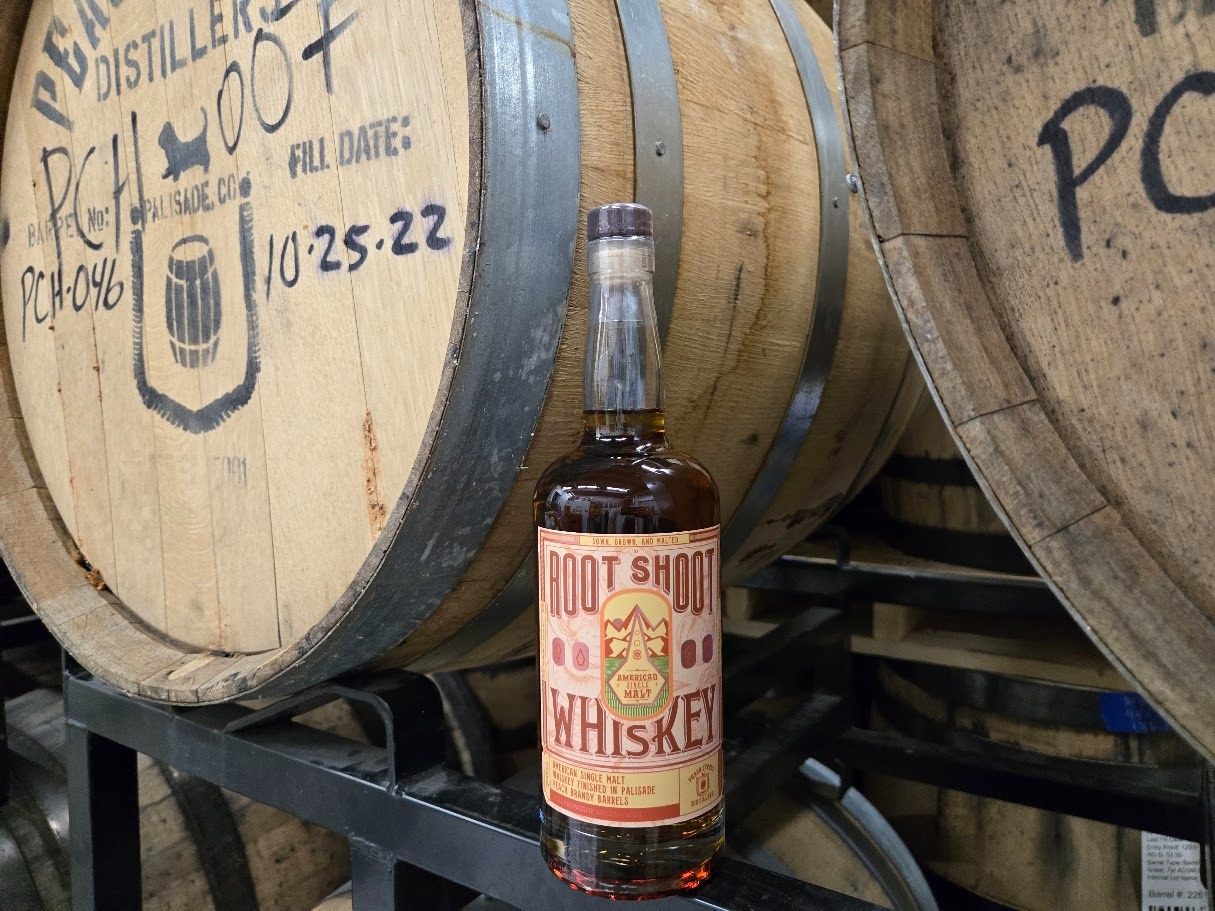 Root Shoot Spirits Releases Peach Brandy Cask Finished Whiskey