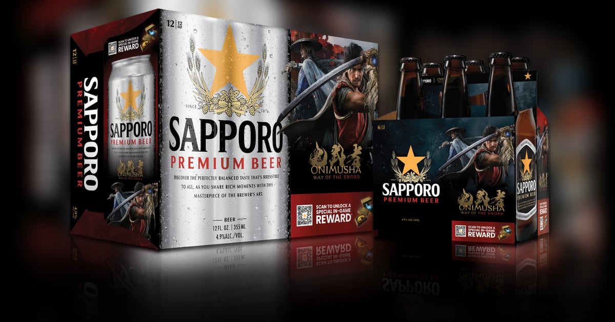 Sapporo Beer Teams With Capcom for Onimusha Game Tie-In