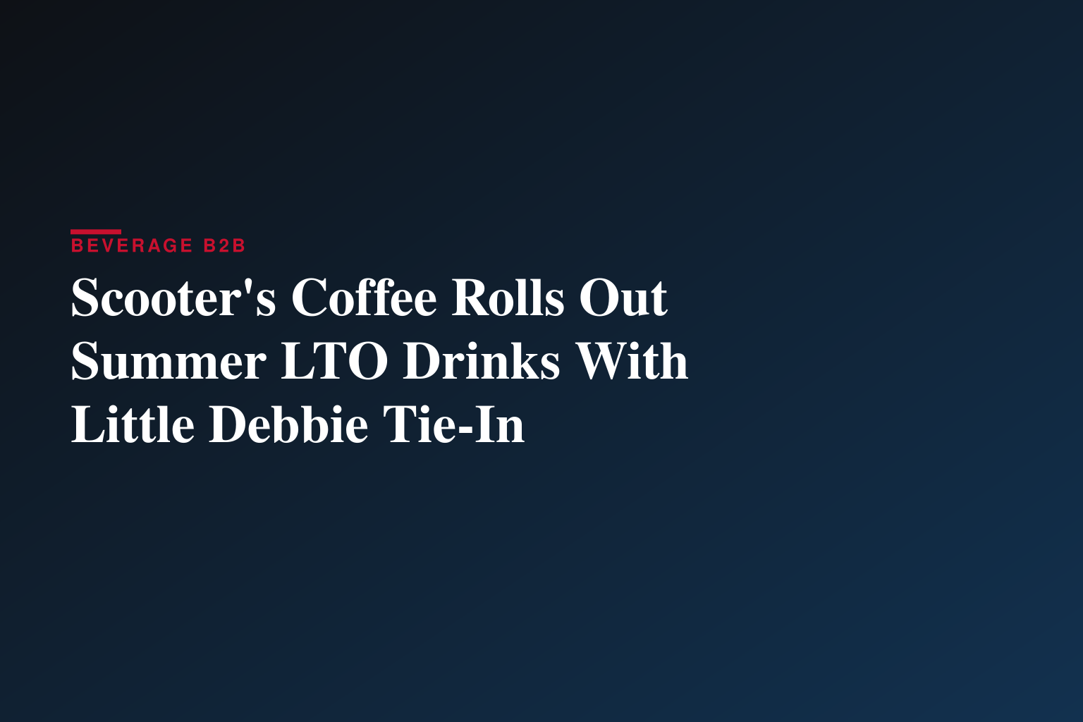 Meet Your Cosmic Crushes with New Refreshing Summer Drinks Available Today at Scooter’s Coffee®