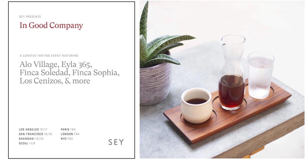 SEY Coffee Releases $200-Per-Cup Panamanian Geisha via Global Tour